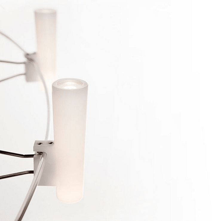 Люстра Coppelia Small 2 D85 Nickel в стиле Moooi