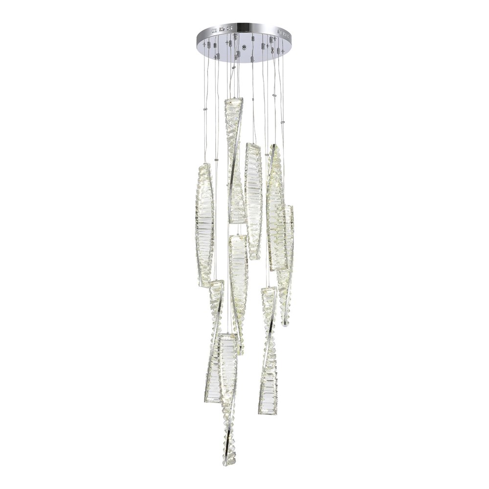 Люстра подвесная Bertolda 9 Chrome