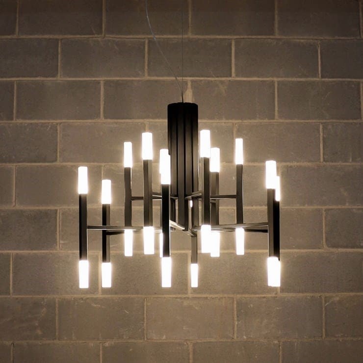 Люстра The Light 24 черный