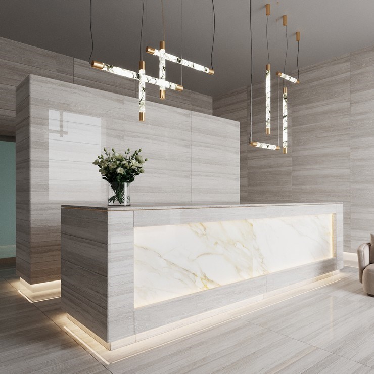 Светильник подвесной Bastone III L100 Dark Brass