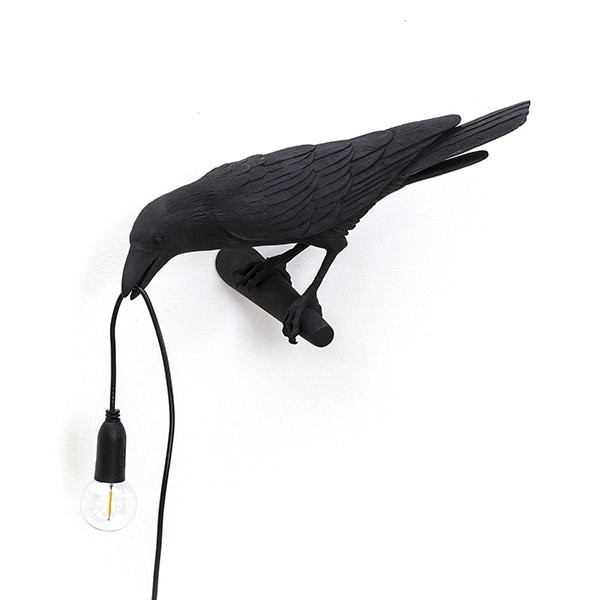 Бра Bird Lamp Black в стиле Seletti