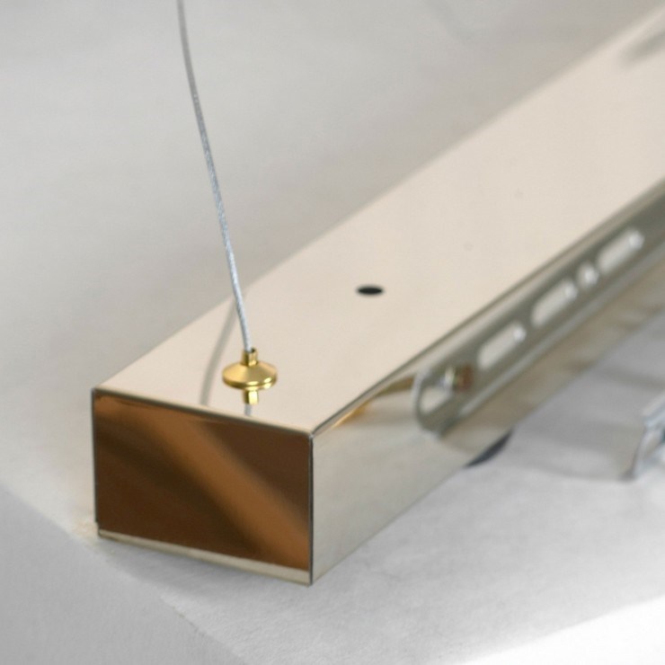 Светильник Glissando gold long L100