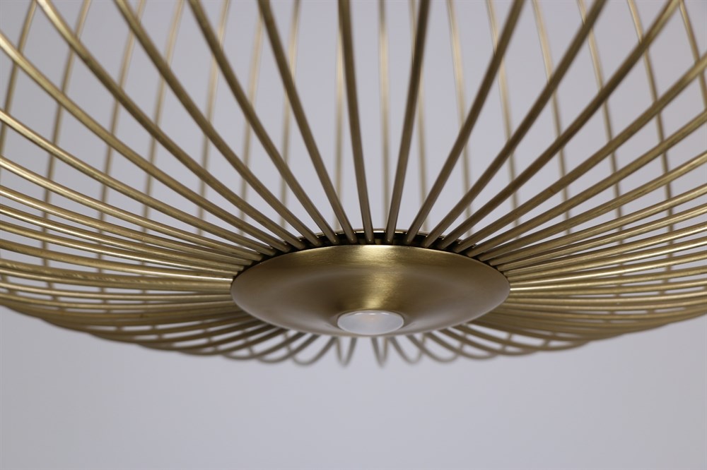 Светильник подвесной Spokes D Brass