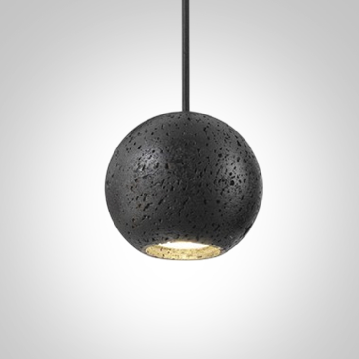 Светильник подвесной STAIN BALL D12 BLACK