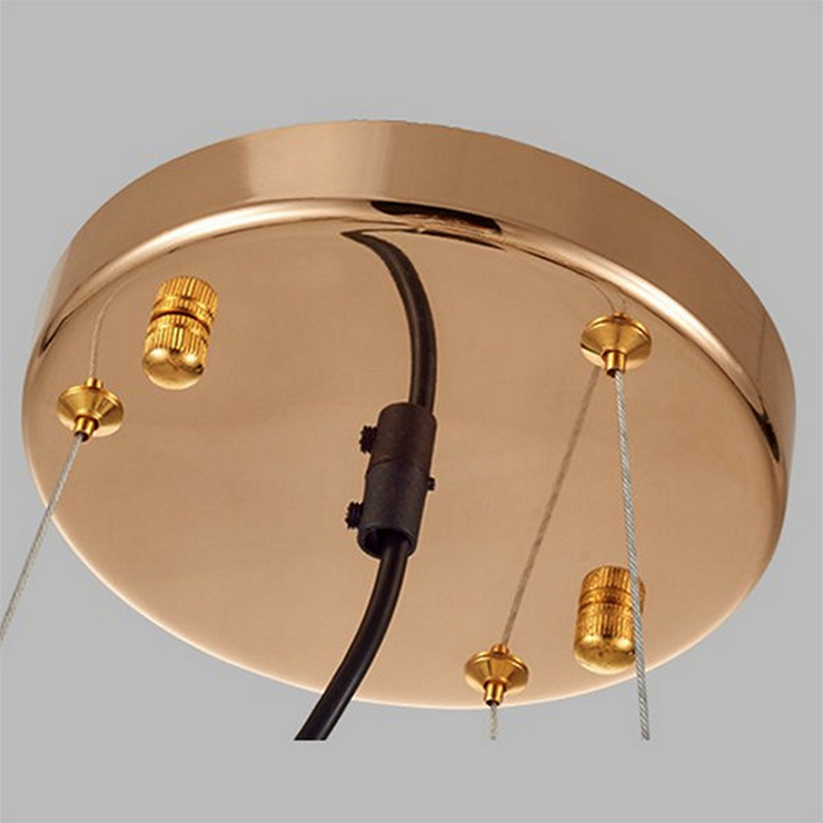 Люстра Ike 13 Lamp  Белый+Золотой в стиле Delightful