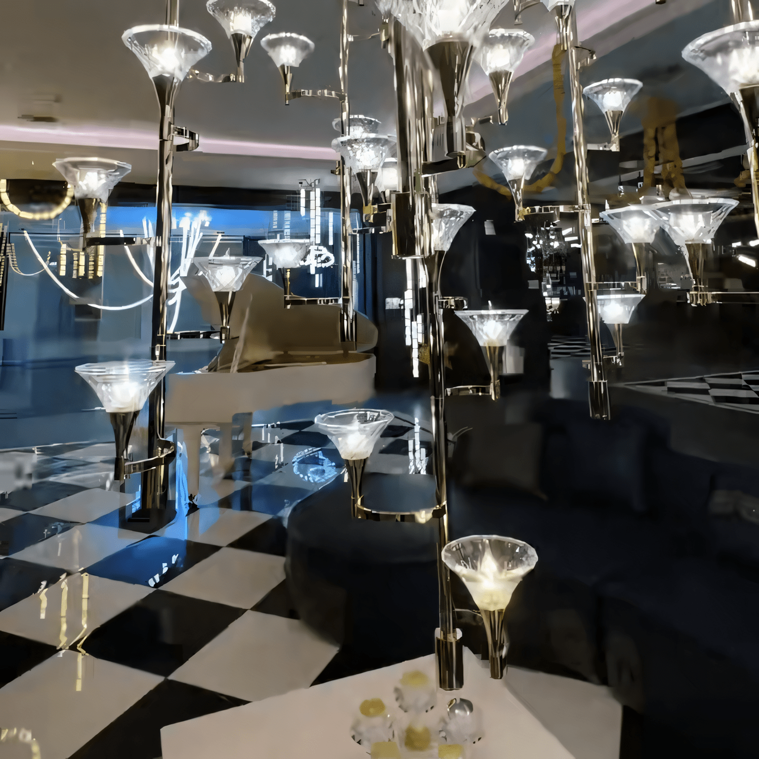 Люстра на штанге Primula 9