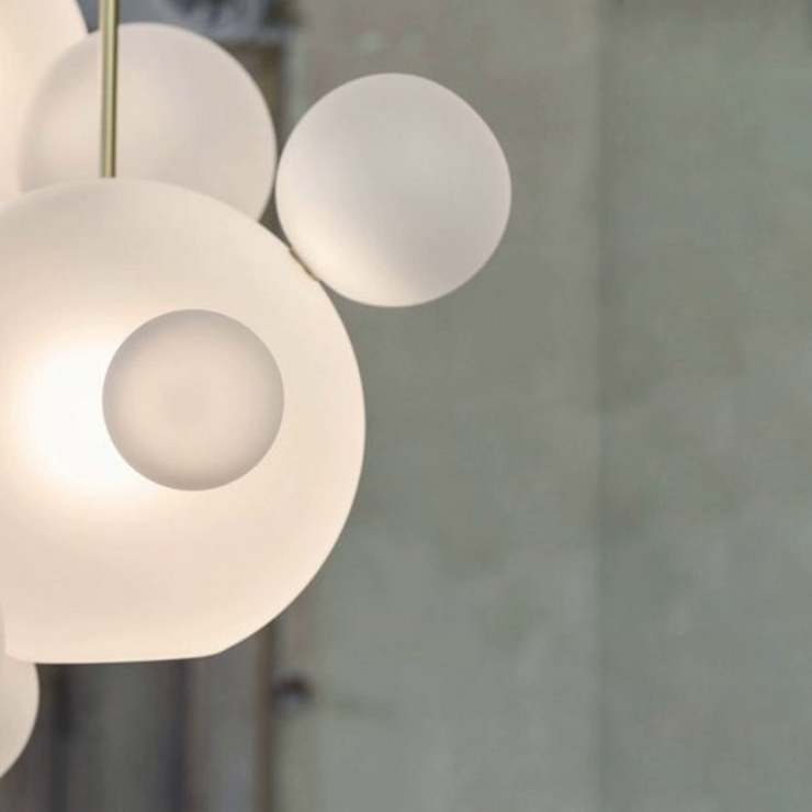 Светильник Bolle Circular 14 Bubbles Frosted