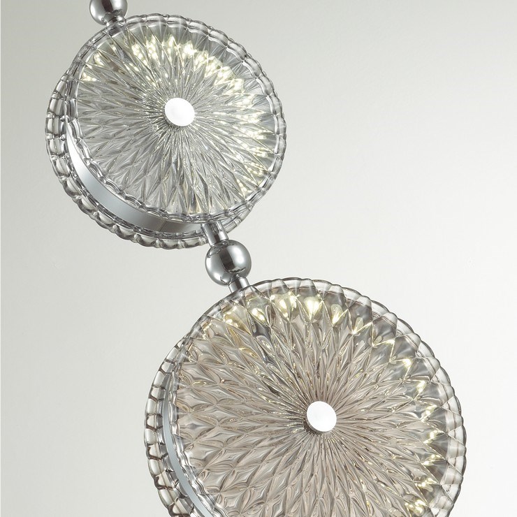 Светильник подвесной Lolly Pop Chrome light brown/grey