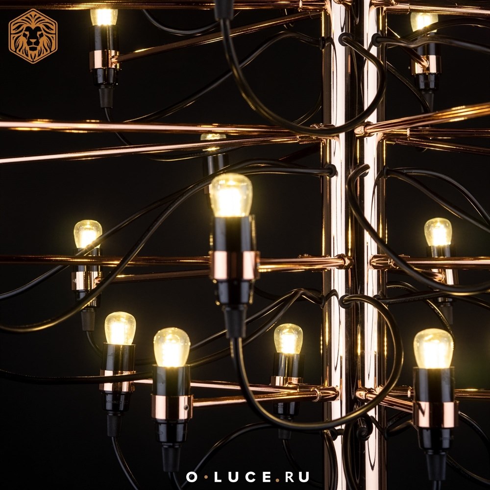 Люстра 2097 50 Gold в стиле Flos