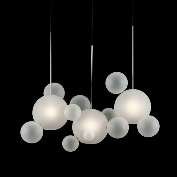 Светильник Bolle Linear 14 Bubbles Frosted