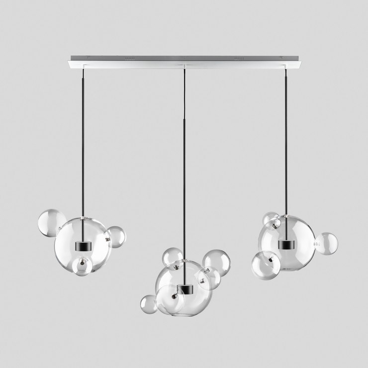 Светильник Bolle Linear 14 Bubbles Black