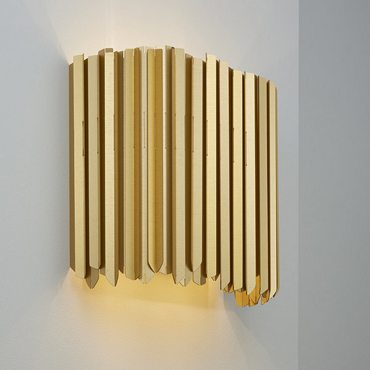 Бра Facet  Gold в стиле Tom Kirk