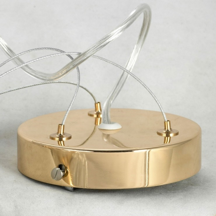 Люстра Dandelion type C circle gold D85