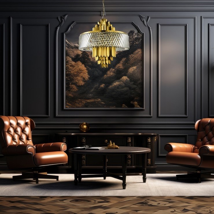 Люстра подвесная Exotic D55