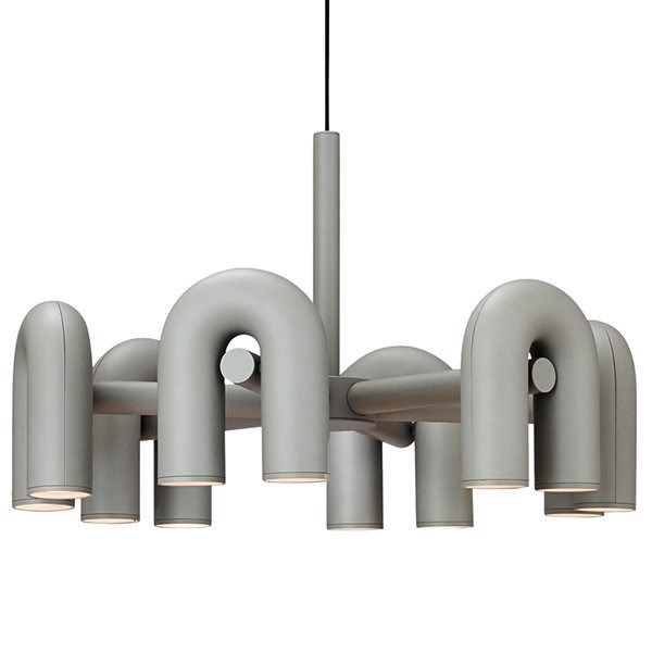 Люстра Cirkus Lamp в стиле AGO серый