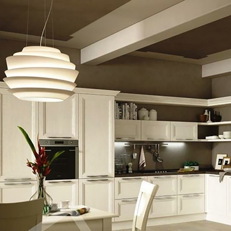 Люстра Le Soleil White в стиле Foscarini