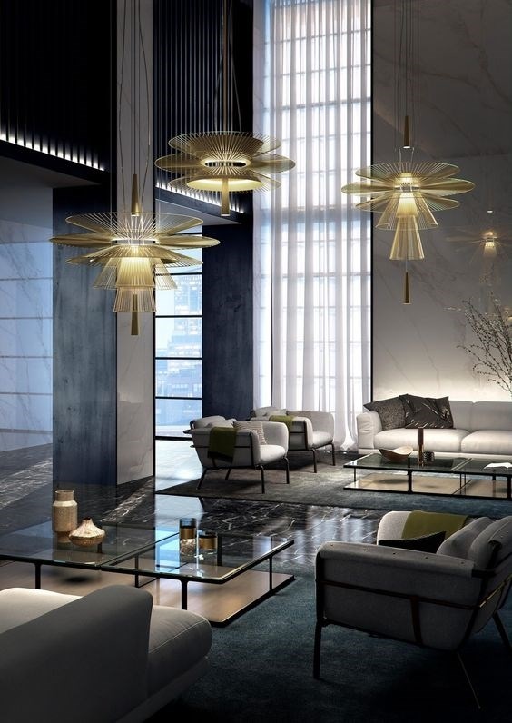 Люстра Gravity in Forestier Style L Black