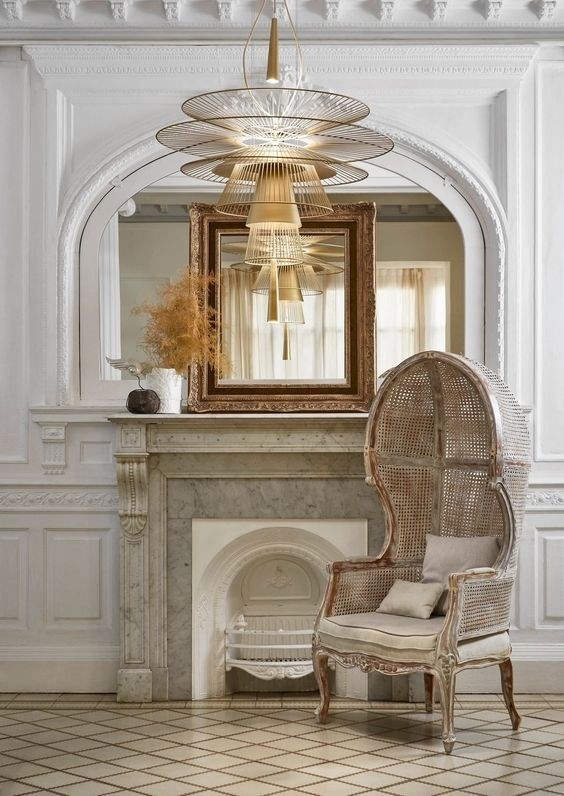 Люстра Gravity in Forestier Style L Gold