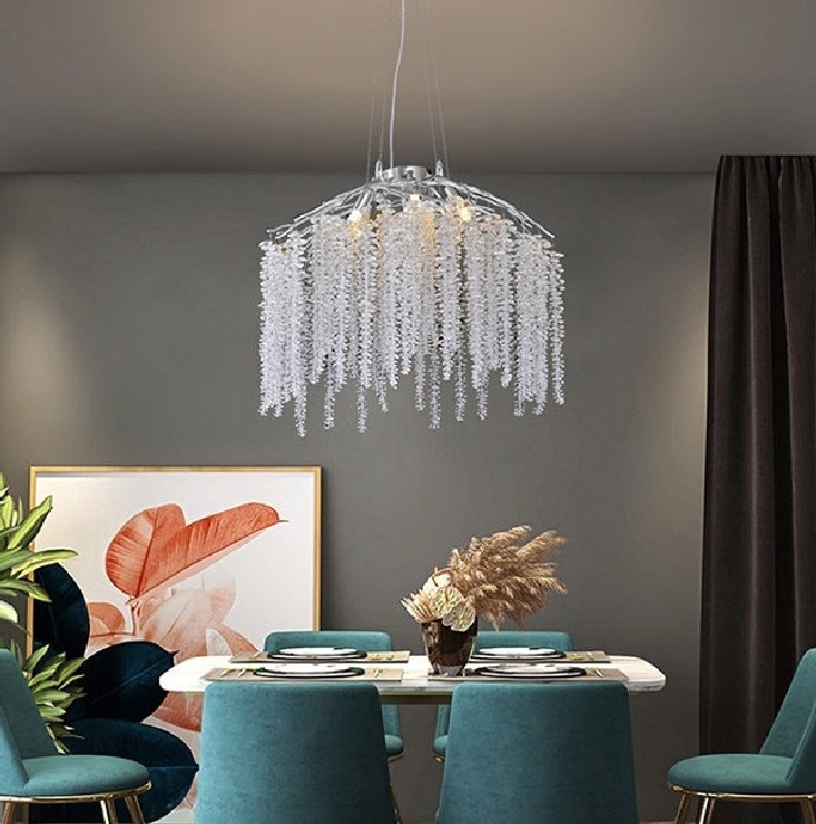 Люстра Sinfonia di Luce Silver Dome D 80 см