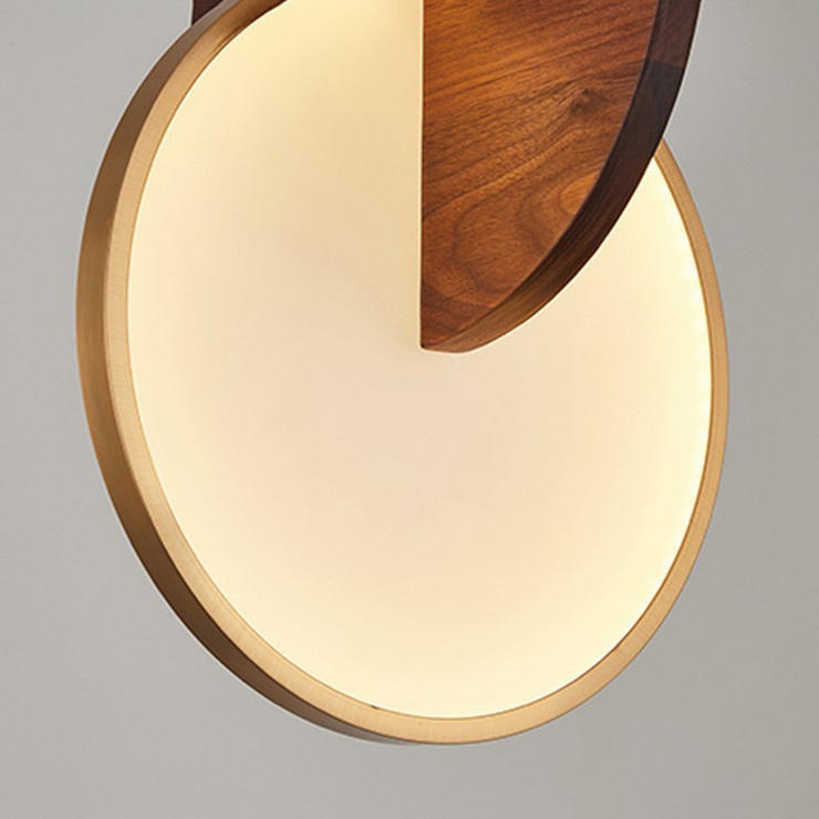 Eclipse Pendant Light Wood