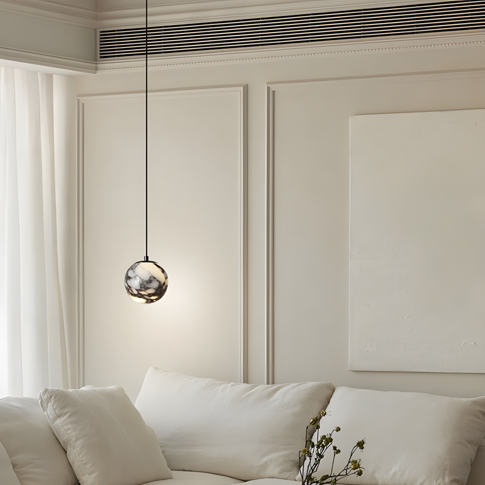 Светильник из мрамора Litos D12