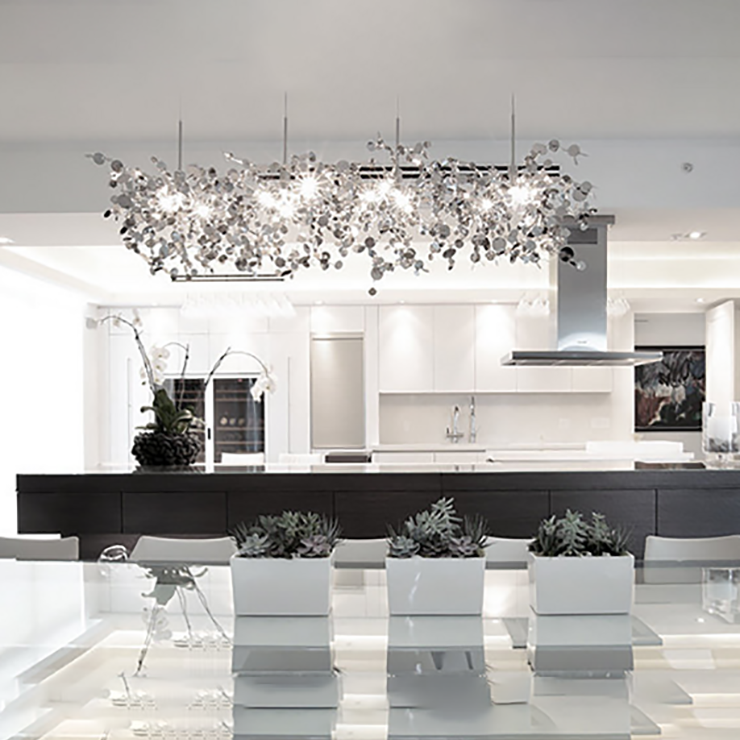 Люстра Argent L140 Chrome в стиле Terzani