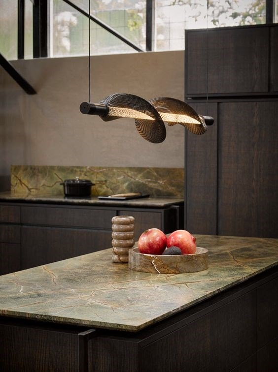 Светильник подвесной Vapour Horizontal Black L80