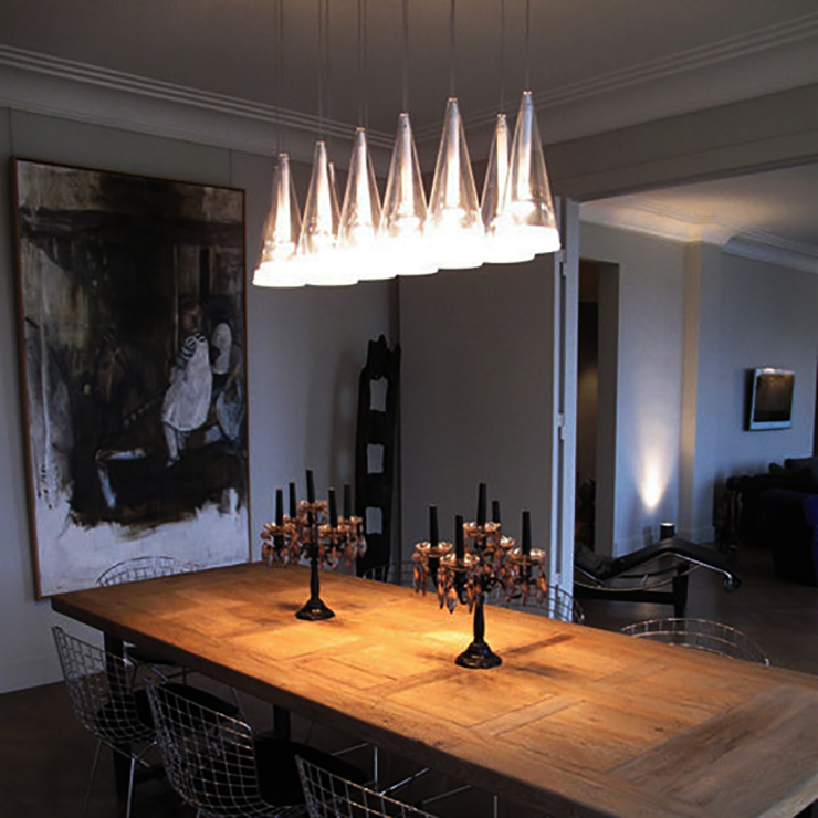 Люстра Fucsia 12 в стиле Flos