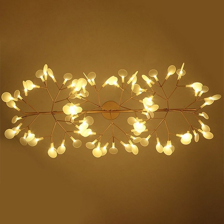 Люстра Heracleum Endless Single Золотой в стиле Moooi