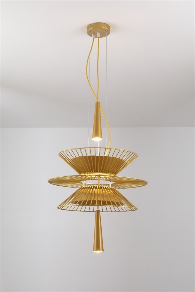 Люстра Gravity in Forestier Style S Gold