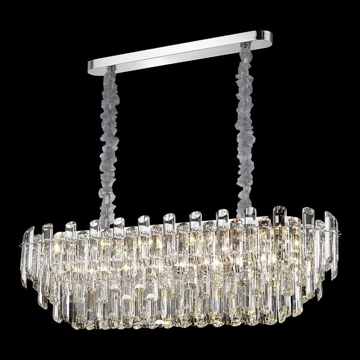 Люстра подвесная Arcadia L100 Nickel