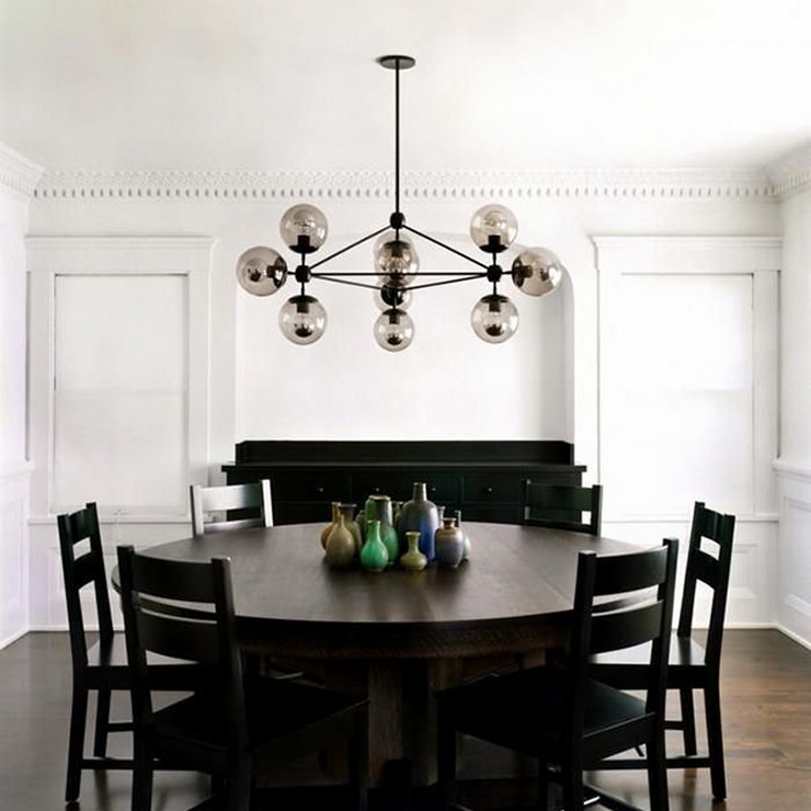 Люстра Modo Chandelier 13 Globes в стиле Roll&Hill