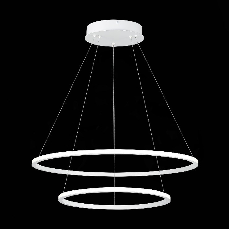 Светильник подвесной Function White D60 + D40 4000К (светит наружу)