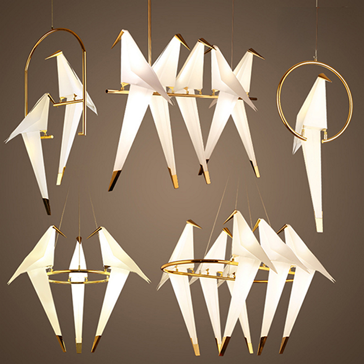 Люстра подвесная Perch Light Branch Round Trio