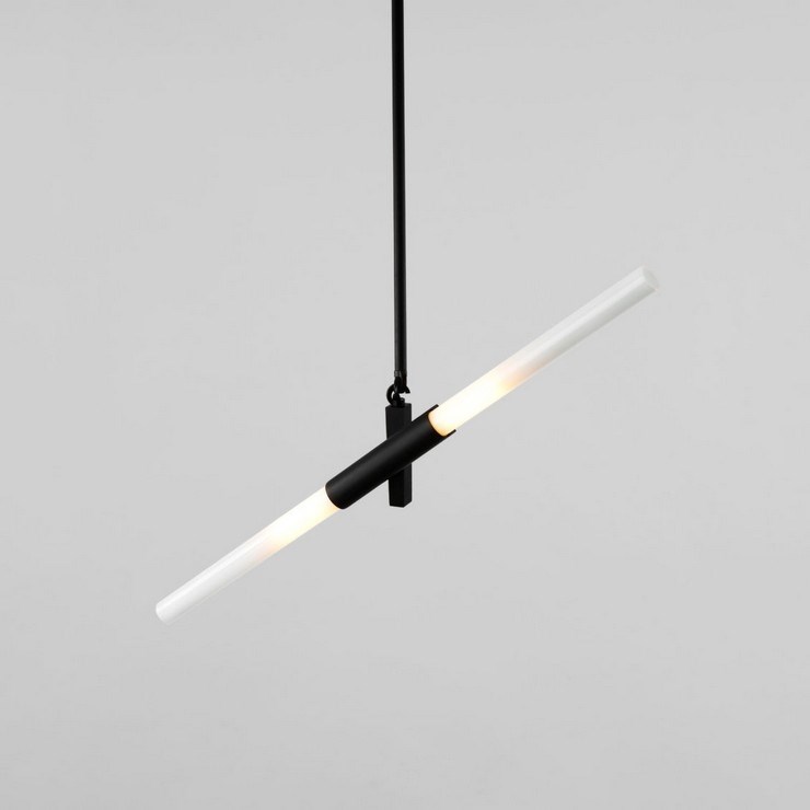 Светильник Agnes Single Black в стиле Lindsey Adelman