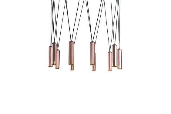 Люстра подвесная Brixton Cluster Copper 10