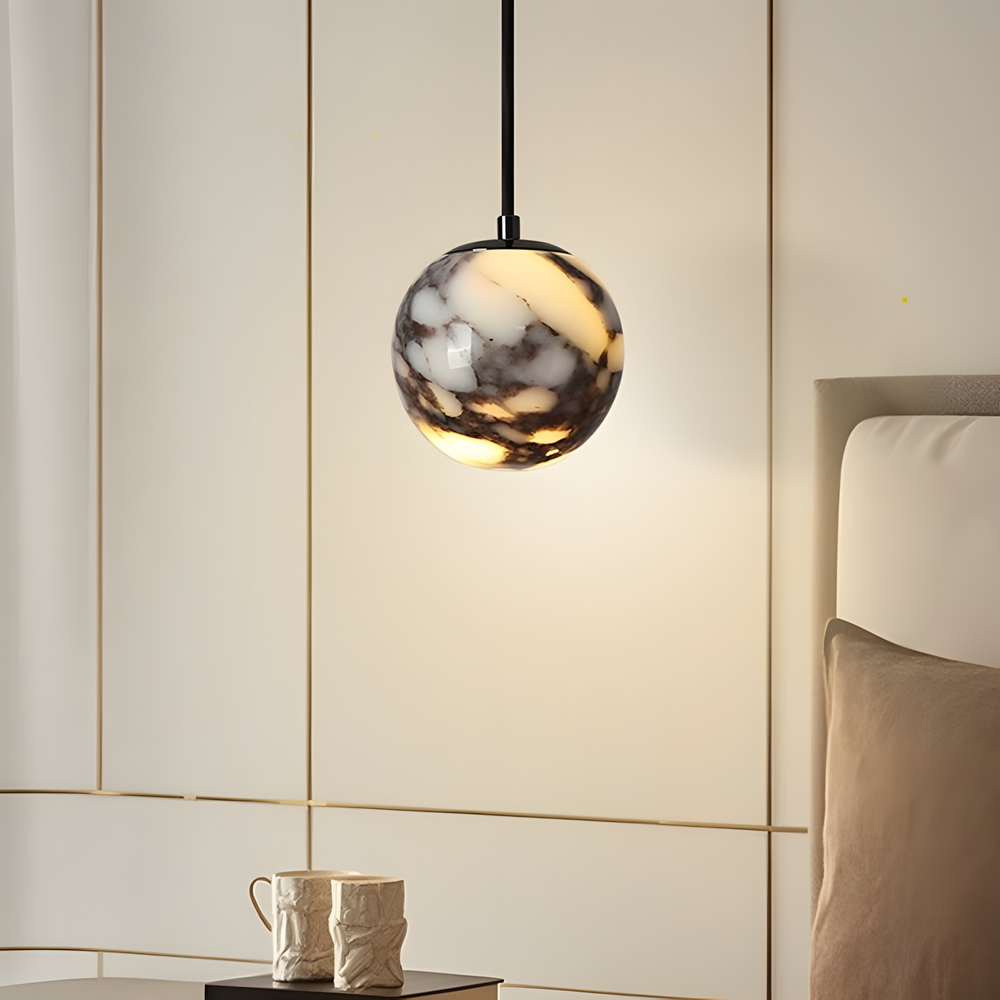 Светильник из мрамора Litos D12