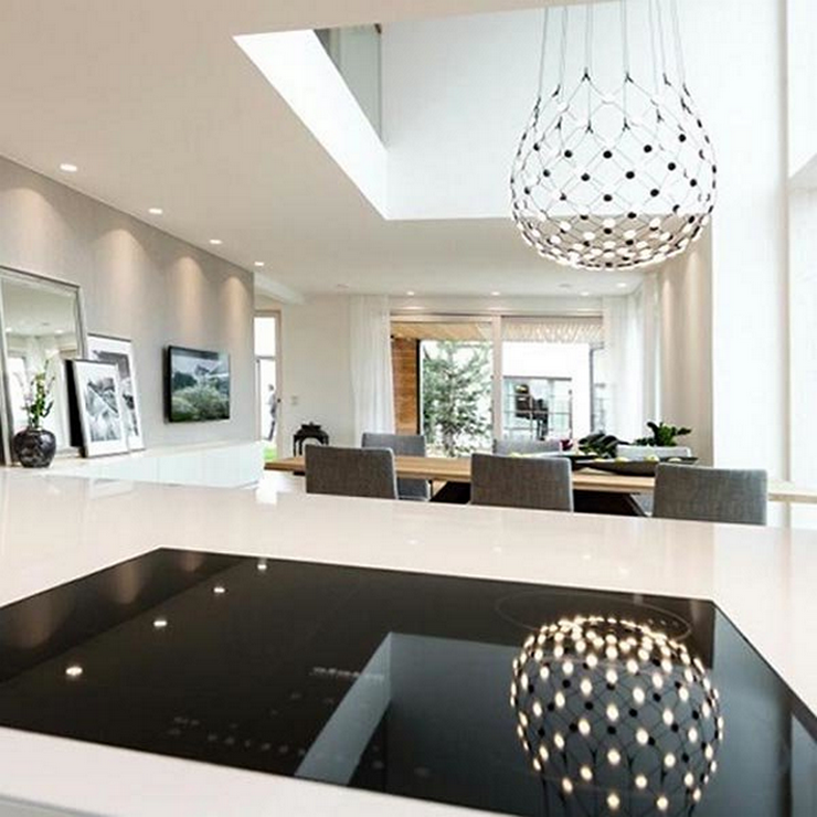 Люстра Mesh D65 в стиле Luceplan