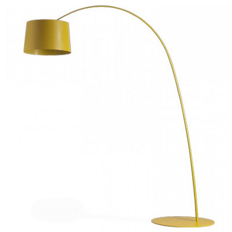 Торшер Twiggy   Желтый в стиле Foscarini