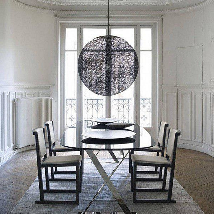 Люстра Random  Black D30 в стиле Moooi