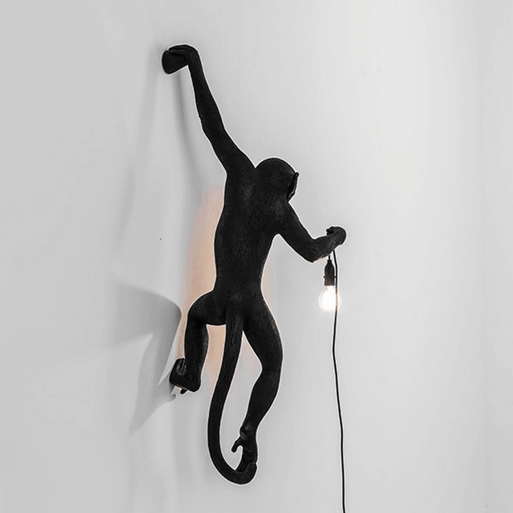 Бра Monkey Wall Lamp Black левая в стиле Seletti