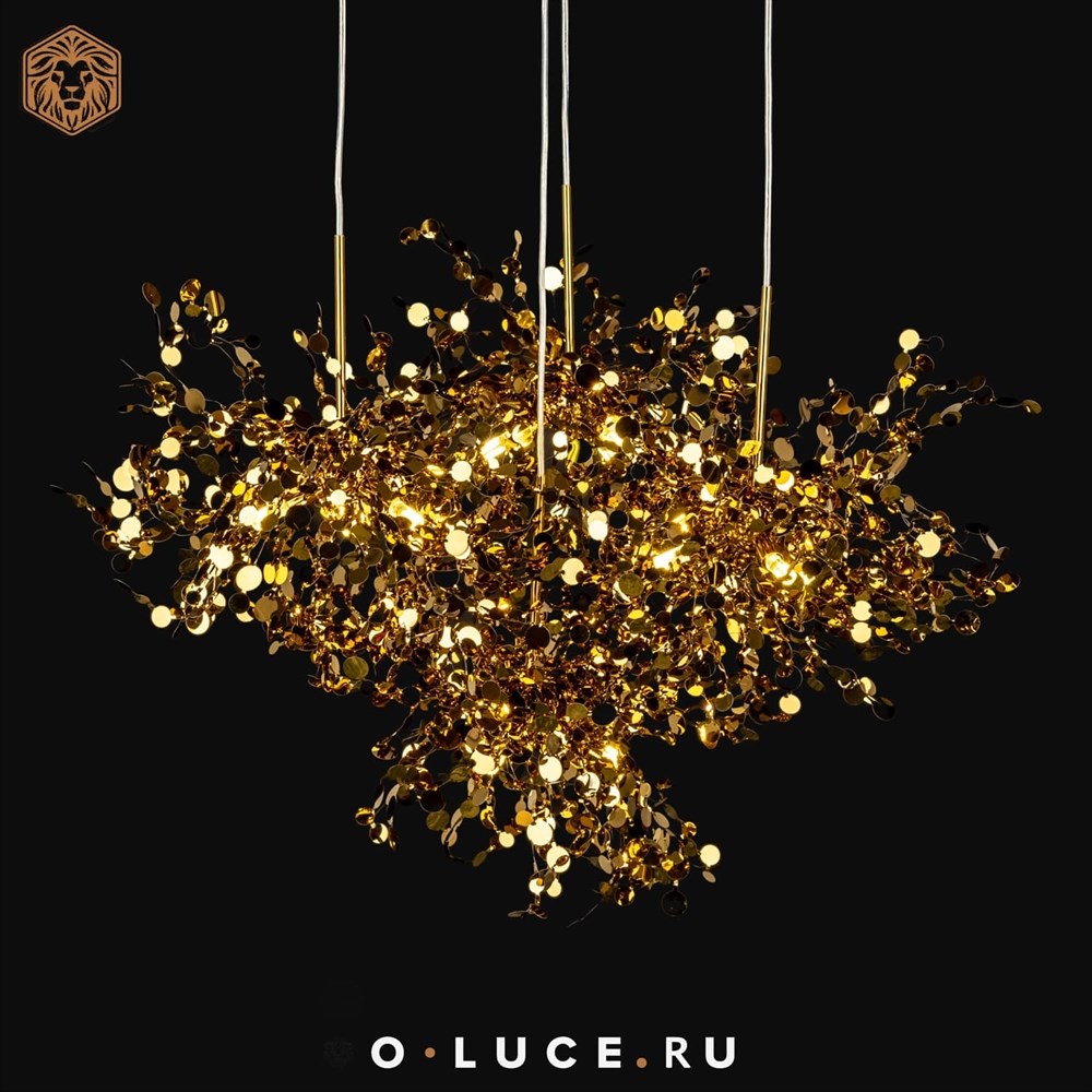 Люстра Argent D85 Золотой в стиле Terzani