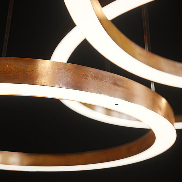 Светильник Light Ring Horizontal D40 Copper