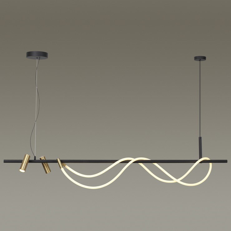 Люстра подвесная Tracer Bar  L180 Gold