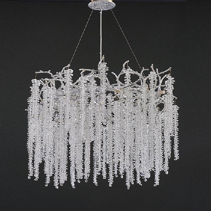 Люстра Sinfonia di Luce Silver Round D 80 см