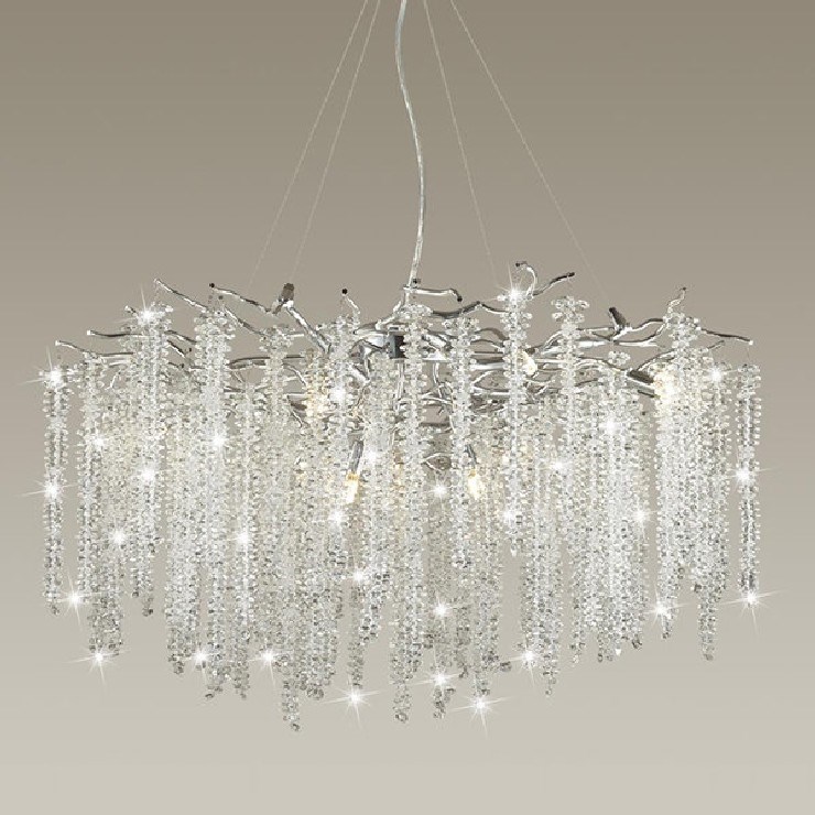 Люстра Sinfonia di Luce Silver D 60 см