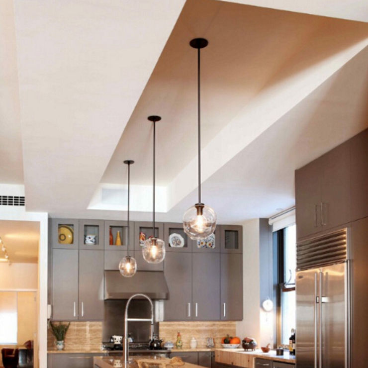 Светильник Branching Bubbles One Gold в стиле Lindsey Adelman