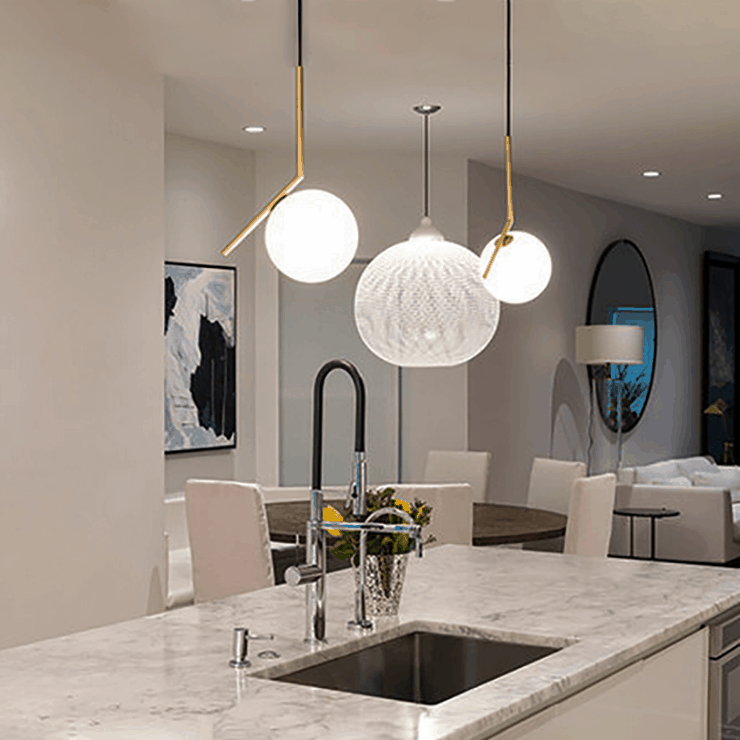 Светильник IC Lighting S2 Gold Pendant Lamp