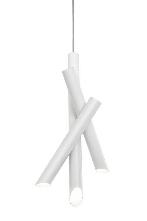 Светильник Tubes 3 White в стиле Nemo