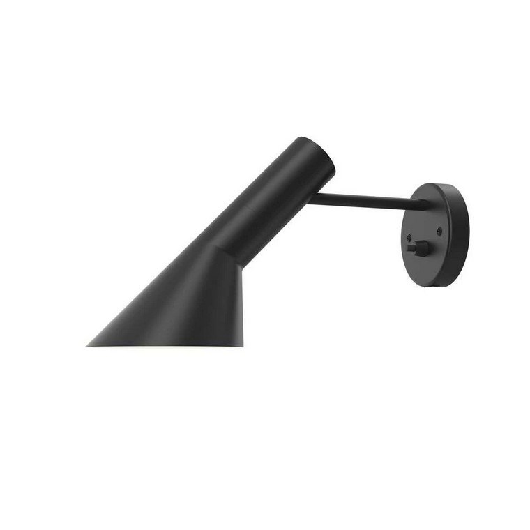 Бра AJ 50 Wall  Black в стиле Arne Jacobsen
